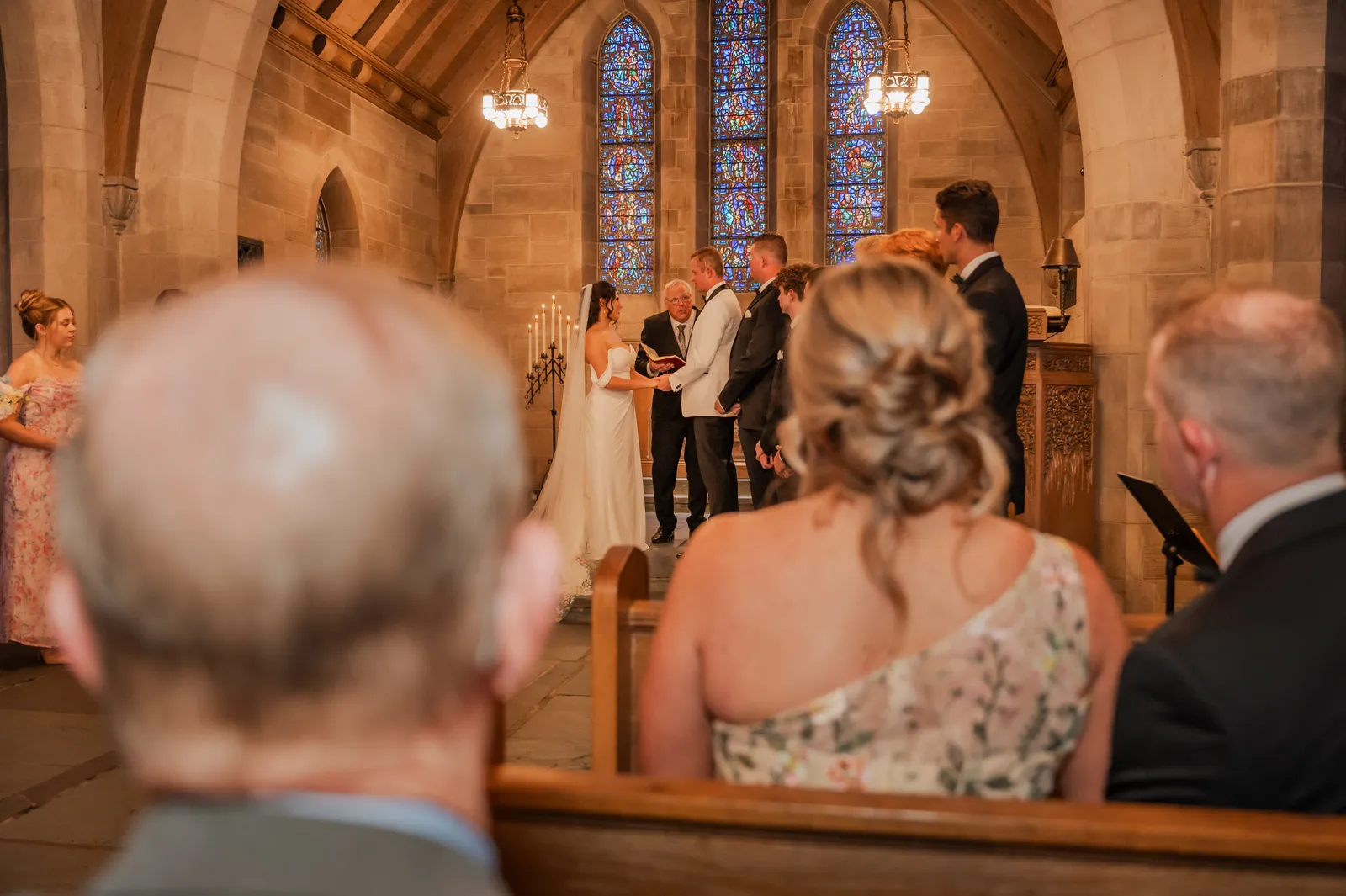 Ceremony at Duncan Memorial Chapel 6